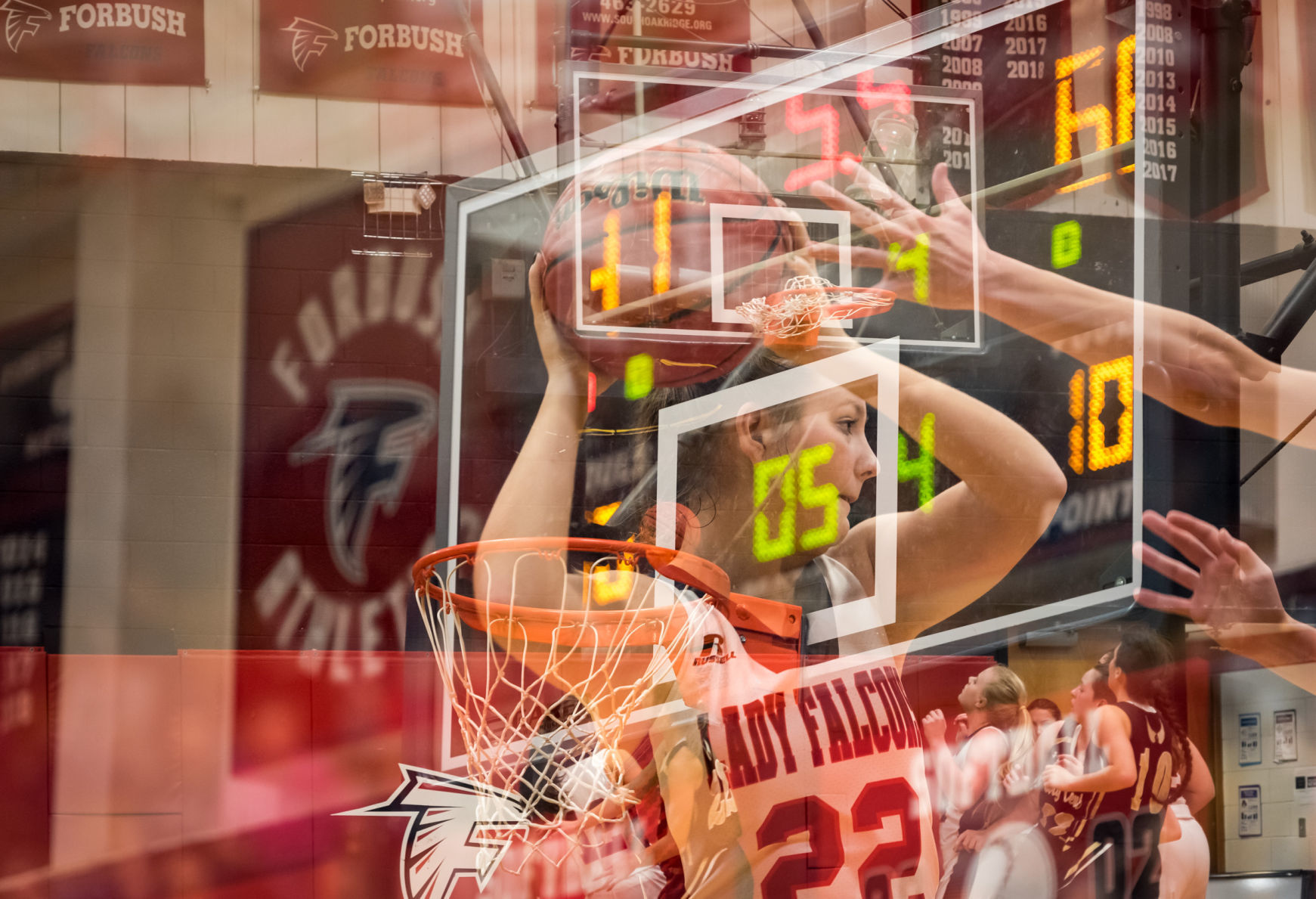 Forbush Surry Central Girls Basketball